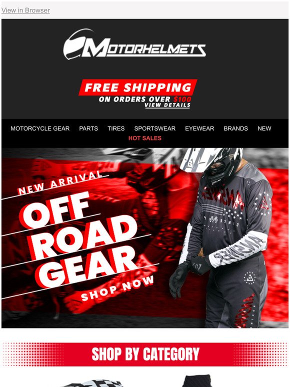 MX Gear New Arrivals are Here! Checkout the Collection Now!
