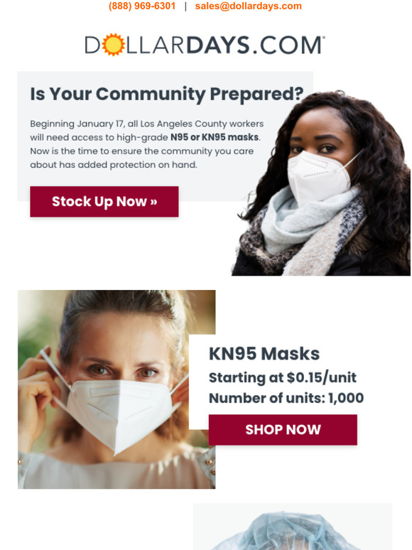 DollarDays Is your community prepared with the right PPE? Milled