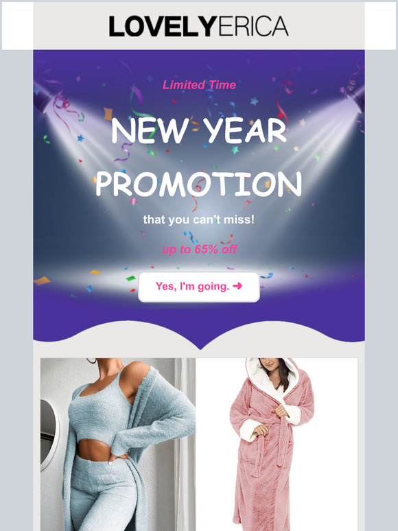 Still have things on your wishlist? Make a fresh start in New Year Promotion