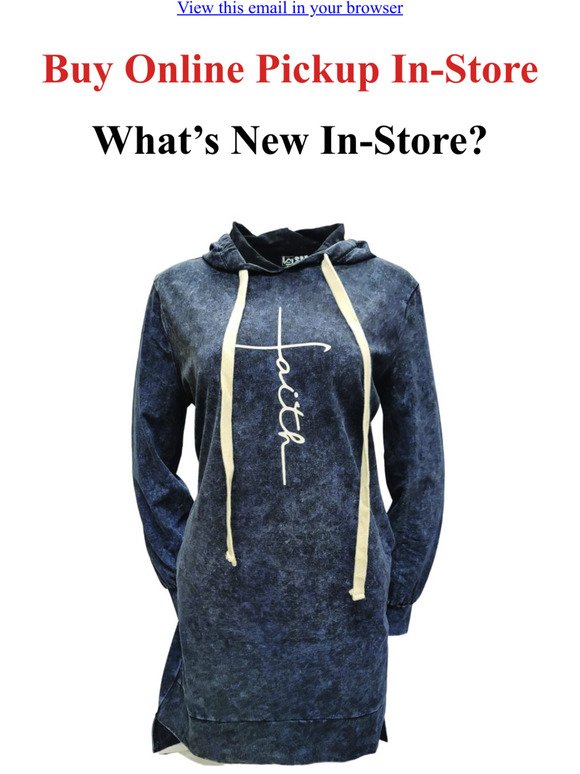 $9.99 Tee of the Month PLUS NEW! Faith Mineral Wash Hoodie