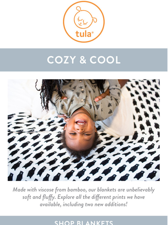 Cozy Up with New Tula Blankets