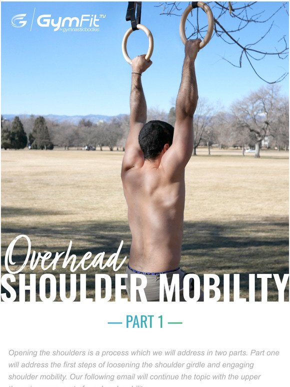 Overhead Shoulder Mobility