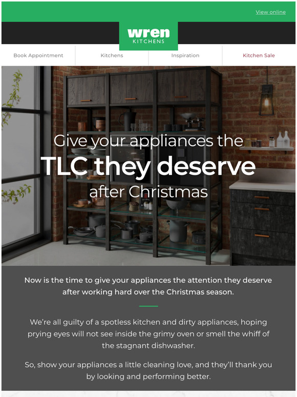 Give your appliances some TLC