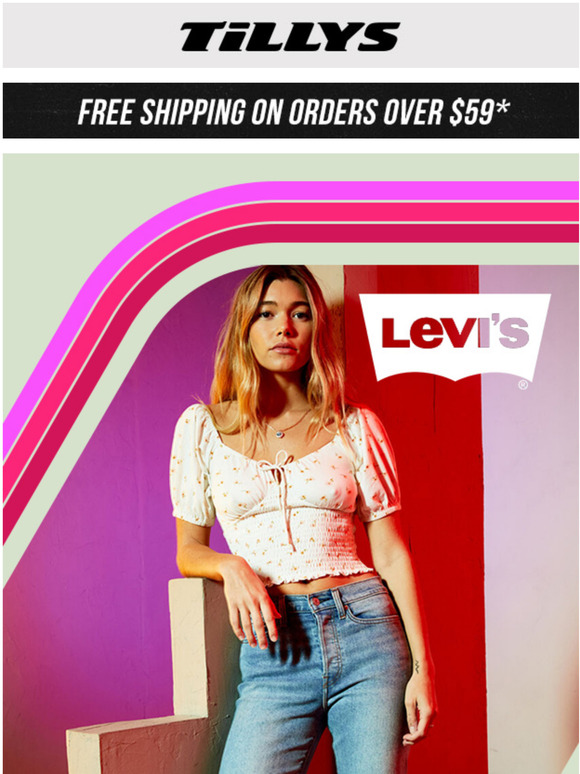 tillys levi jeans