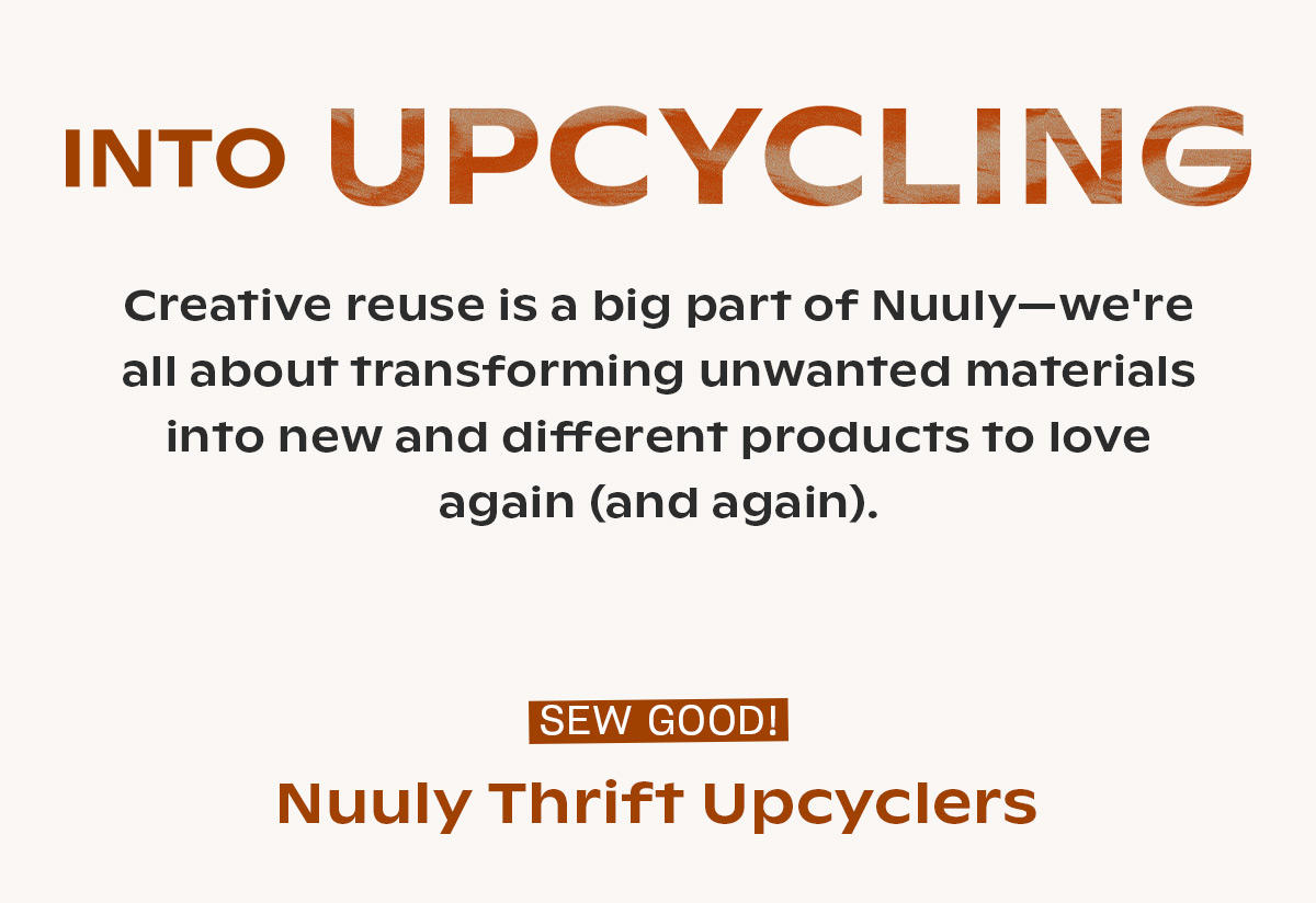 Nuuly UPCYCLING > RECYCLING Milled