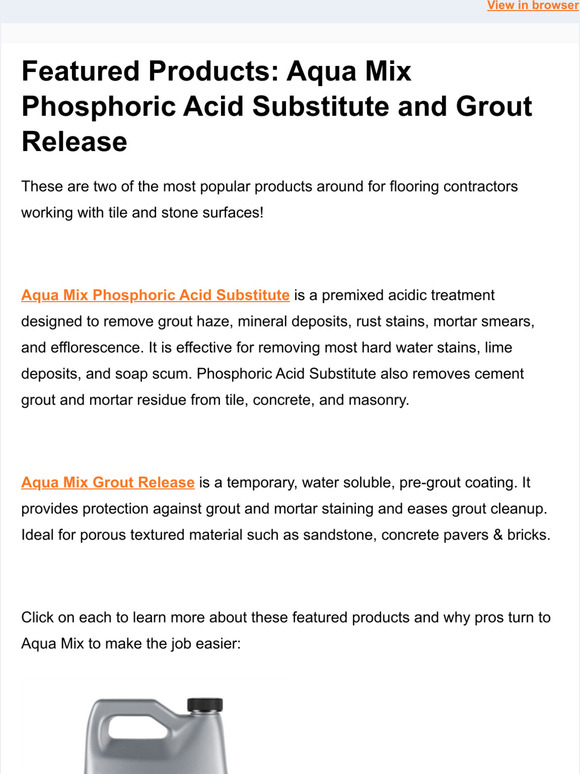 there, check out this week's featured products
