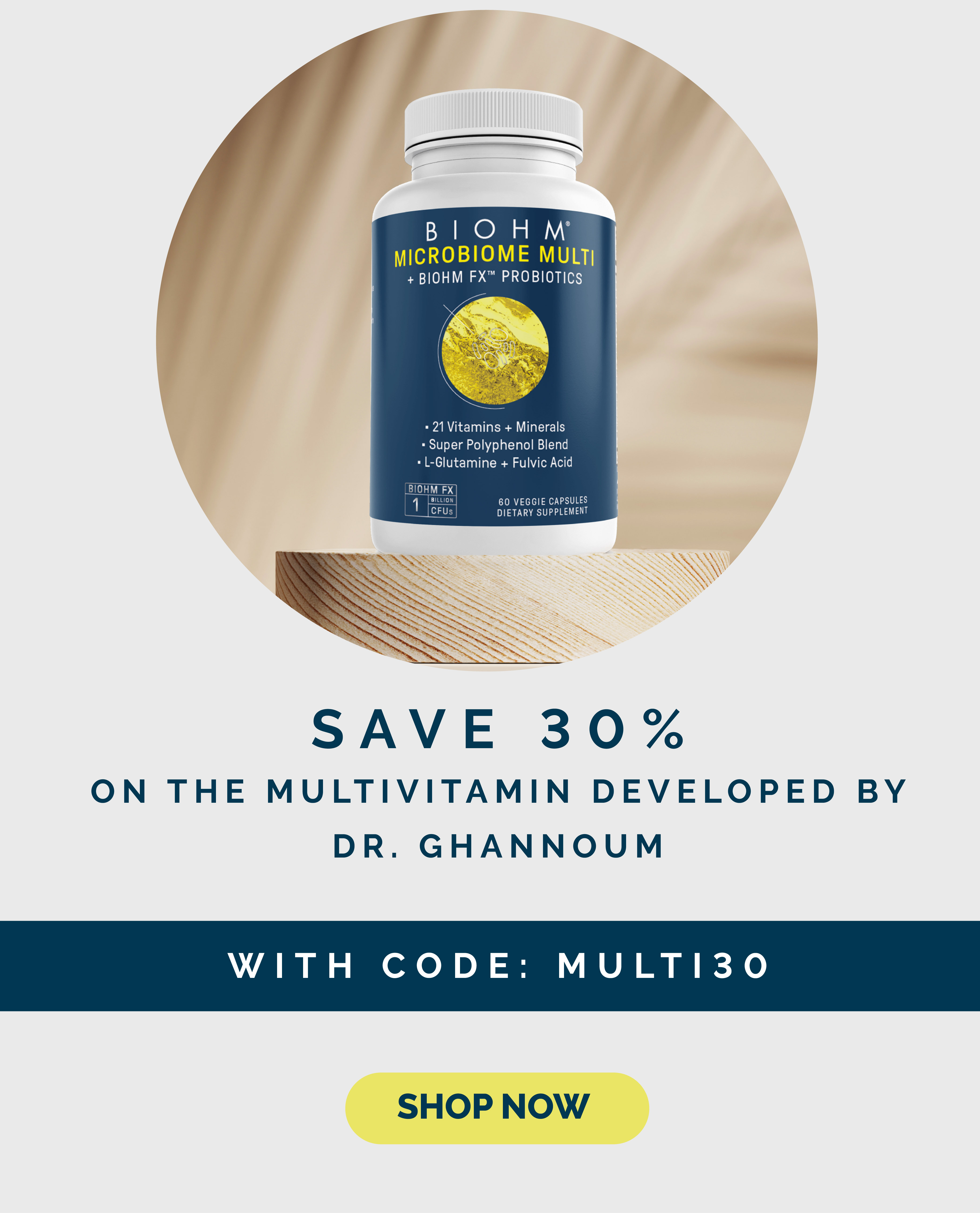 BIOHM Health Why are multivitamins so important for your gut? Milled