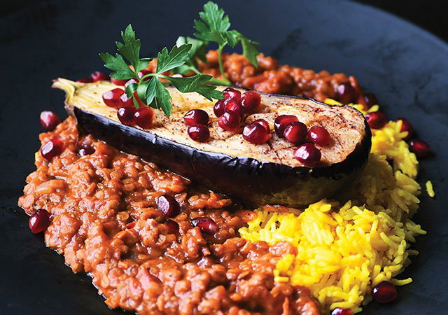 Persian Roast Aubergine