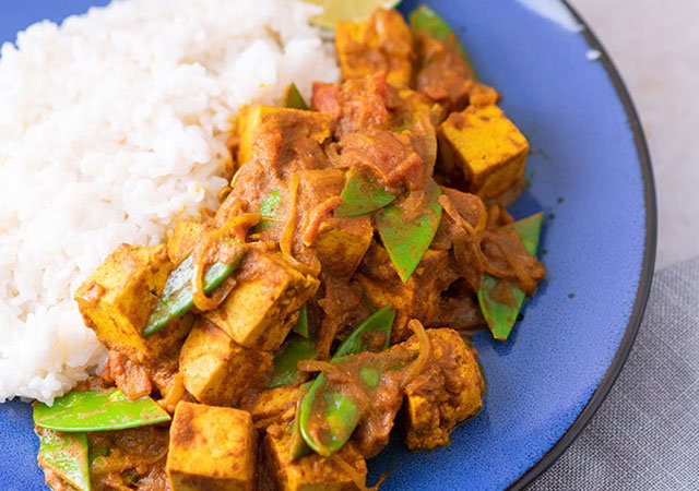 Burmese Tofu Curry