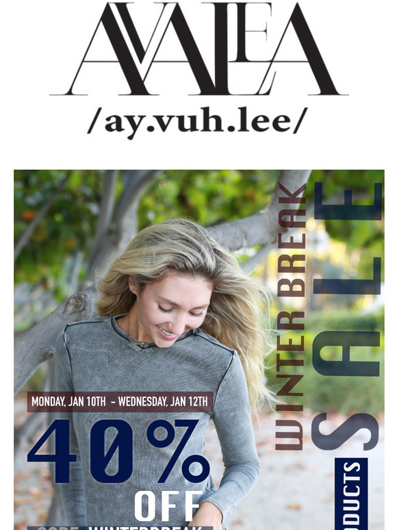 ITS VACAY TIME.. WINTER BREAK SALE 40% off all summer items