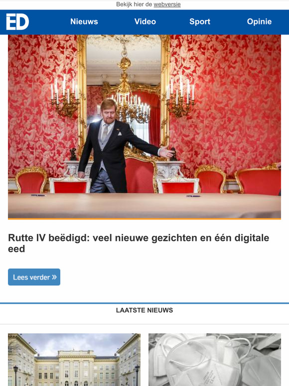 College Scorecard: Rutte IV bedigd: veel nieuwe gezichten en n digitale ...