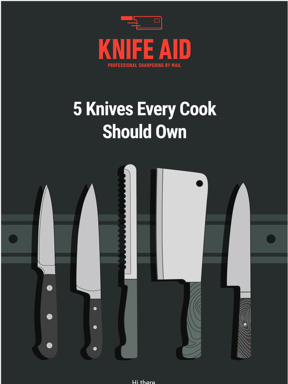 Knife Aid Our essential knife guide Milled