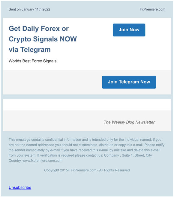Daily Forex Signals