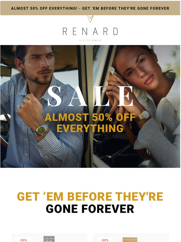 START FINAL SALE up to 50% OFF!