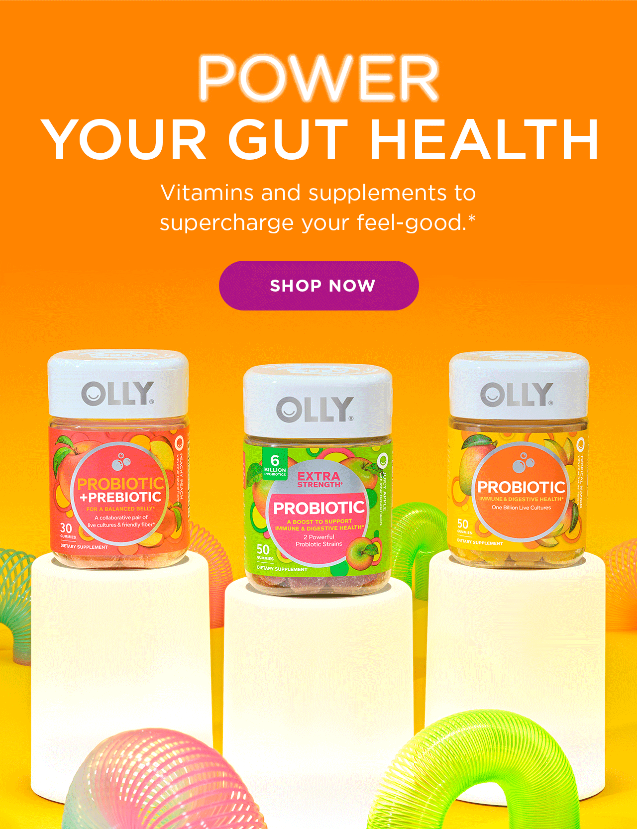 OLLY 3 Ways to Power Your Gut Health Milled