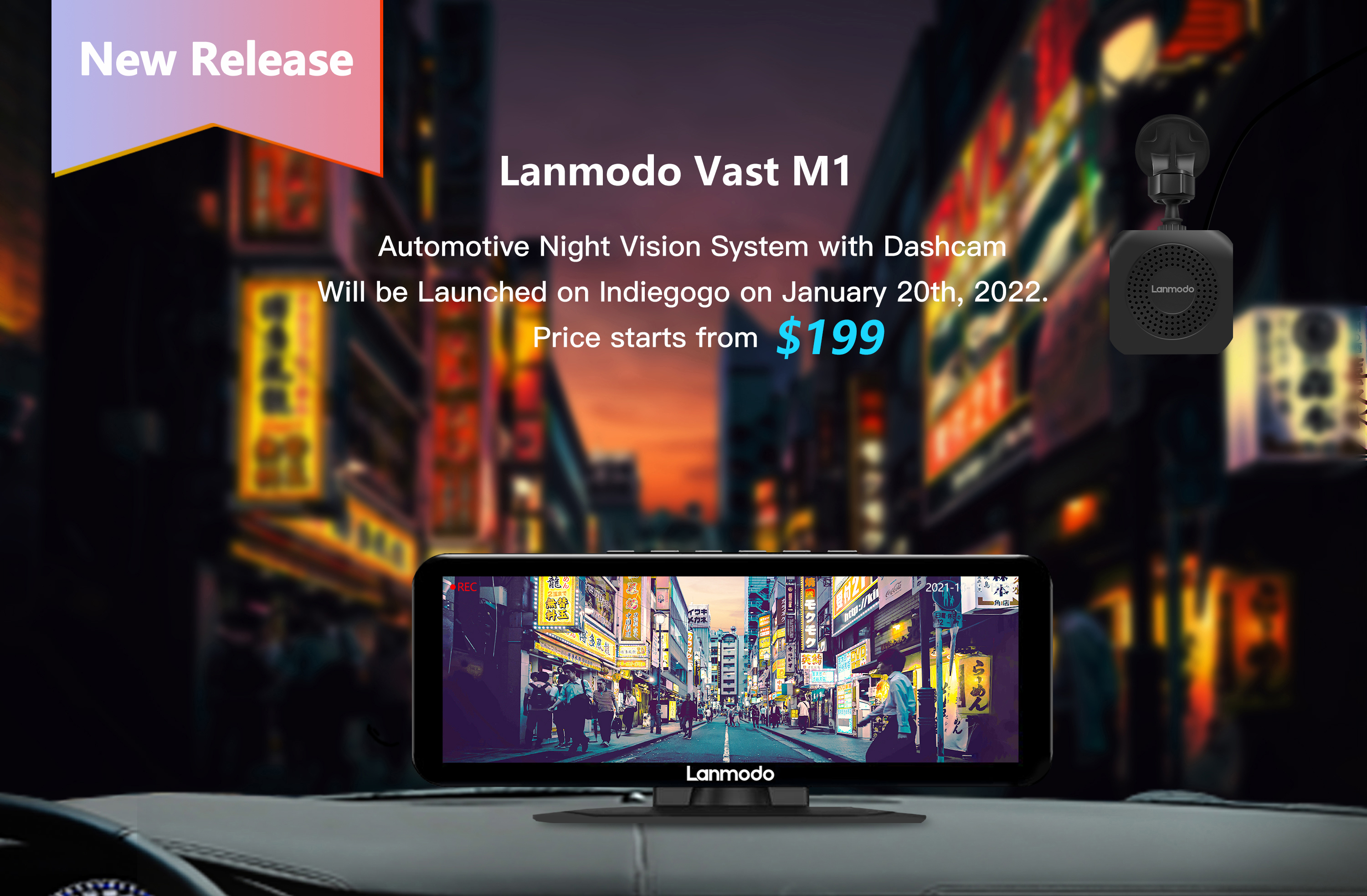 Lanmodo: New Night Vision: Save 50% on Lanmodo Vast M1 | Milled