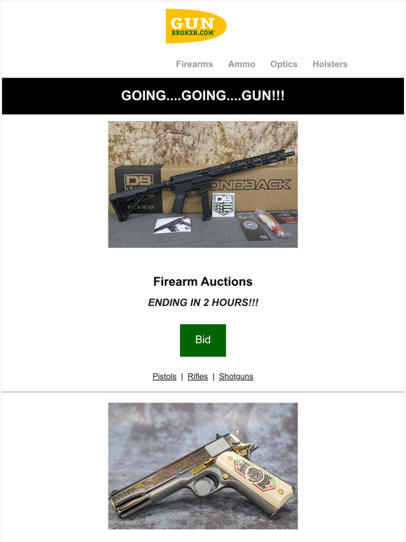 Auctions Ending Tonight! Milled