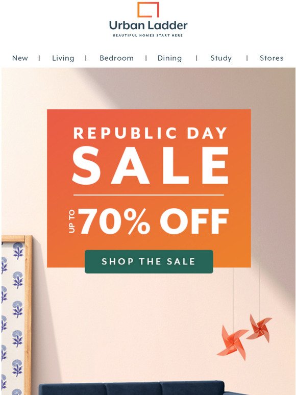 Republic Day Sale upto 70% off is LIVE!