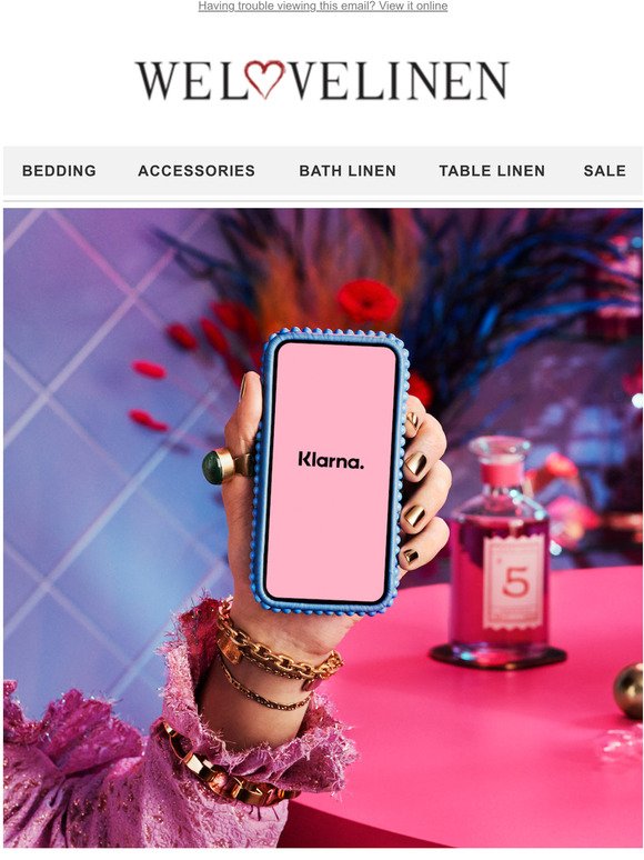 Buy Now Pay Later With Klarna