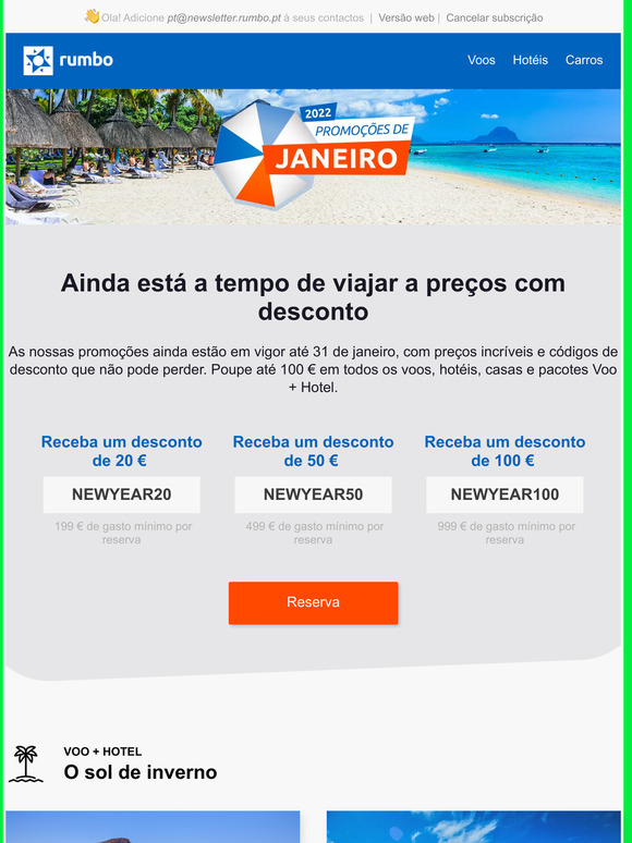   As promoes de janeiro continuam: at 100  de desconto