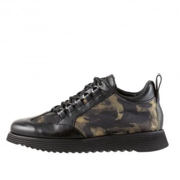 2-102548 Striker Sustainable Lace Up Sneakers in Camouflage 