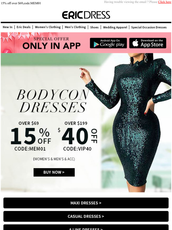 Bodycon Dresses Bright Some Colors to this Winter