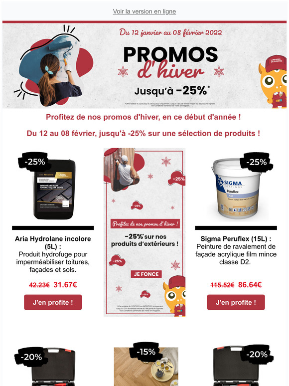LES PROMOS D'HIVER SONT ARRIVES !
