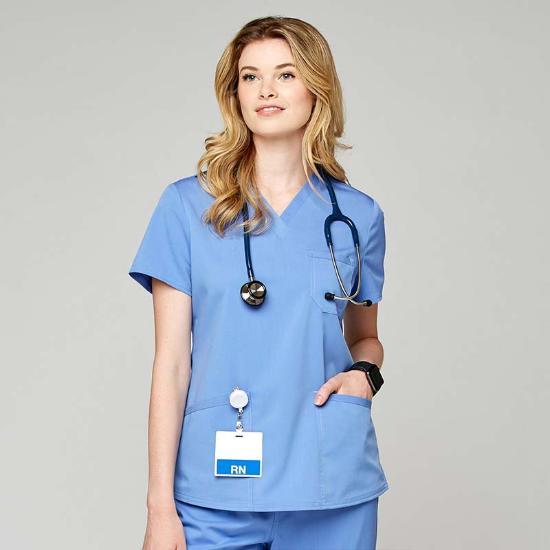 Scrubology Core Women's V-Neck Scrub Top