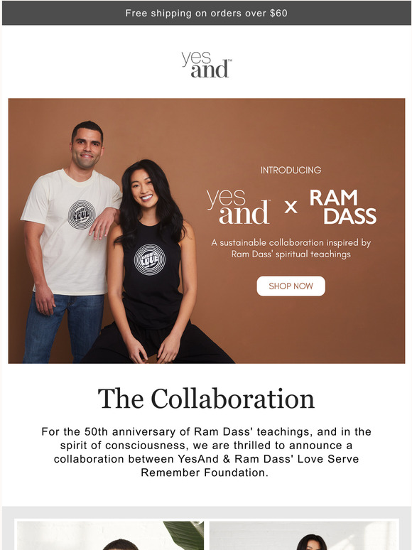 Yes And Introducing YesAnd x Ram Dass Milled