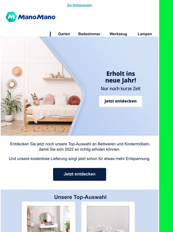 Mehr Erholung und Entspannung im neuen Jahr