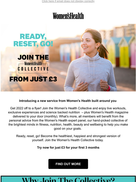 hearstmagazines Join the Women's Health Collective for just 3 Milled