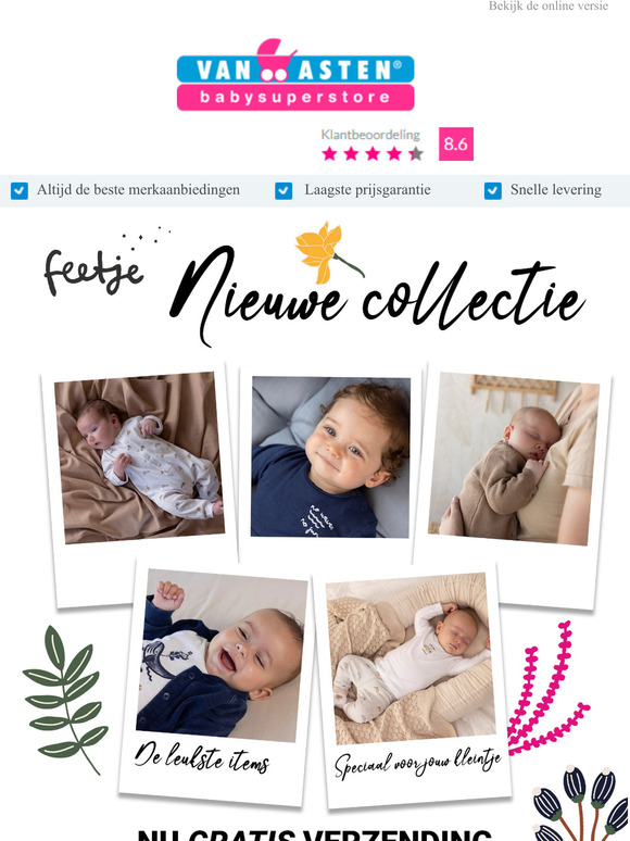 Van Asten Babysuperstore: NIEUW: Feetje Voorjaar/Zomercollectie 2022! | Milled