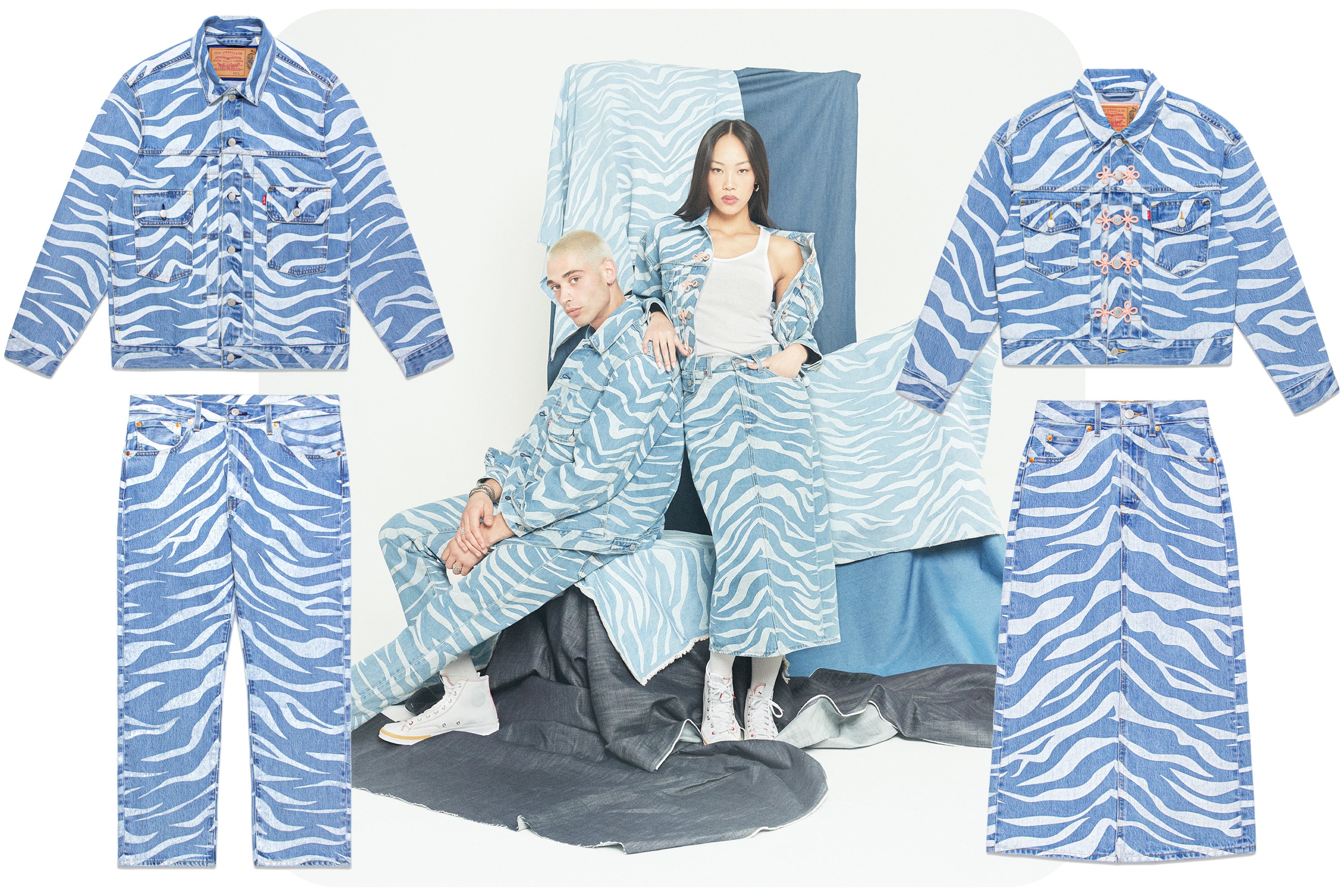 Levi's/リーバイス × CLOT/クロット コラボデニムジャケットG