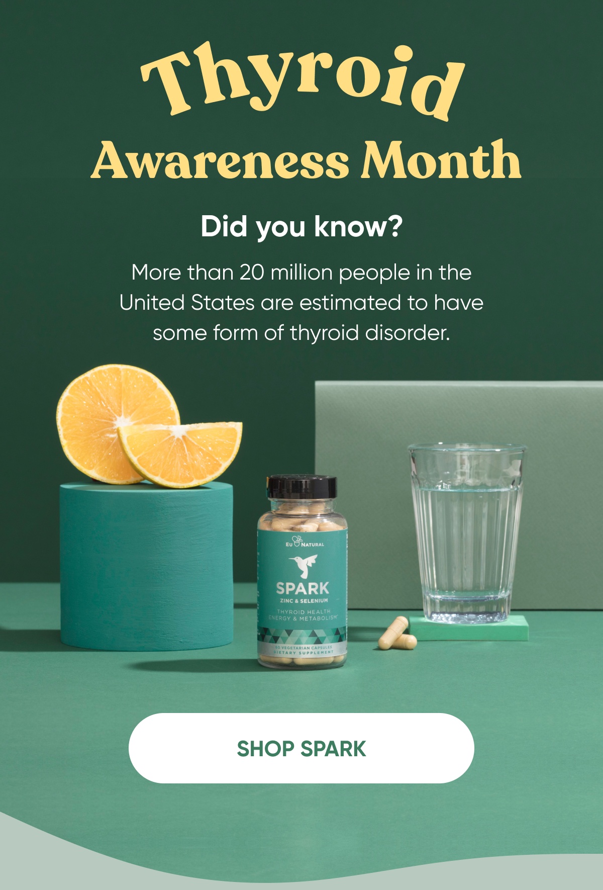 Eu Natural Thyroid Awareness Month Milled
