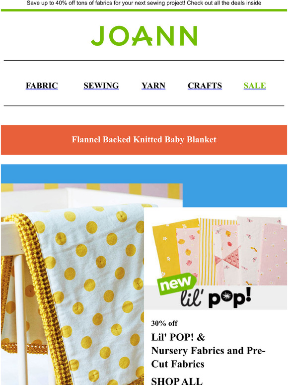 Jo-Ann Fabric And Craft Store: Here's Your Sign To Buy New Fabric | Milled