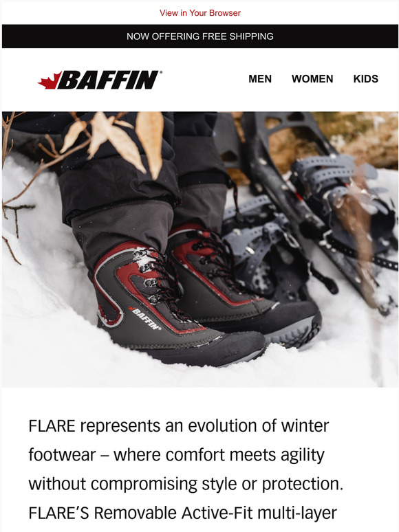 Baffin Footwear The ActiveFit Inner Boot System Milled