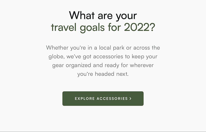 What are your travel goals for 2022?