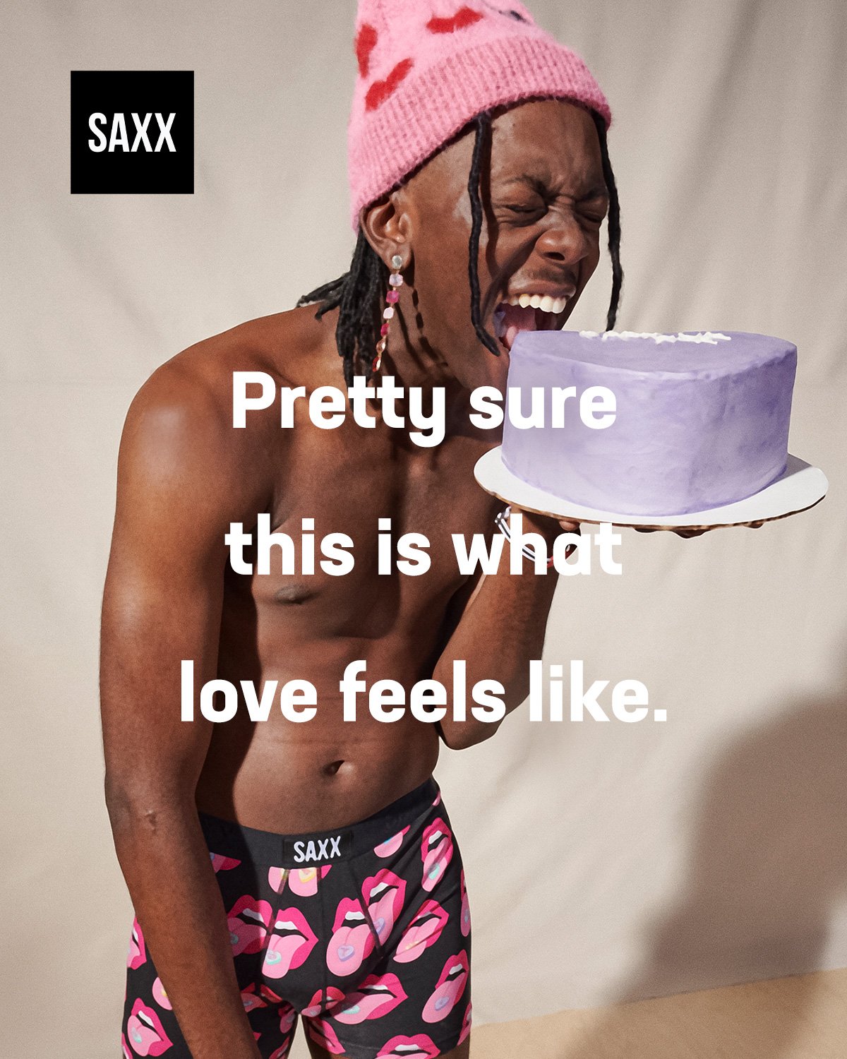 SAXX Underwear CA: Like a love letter to his balls