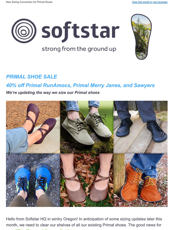 Adult Primal Sawyer with Wide Toe Box - Softstar Shoes