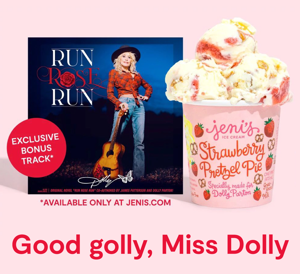 Jeni's Ice Creams Available NOW Our latest Dolly Parton collab Milled