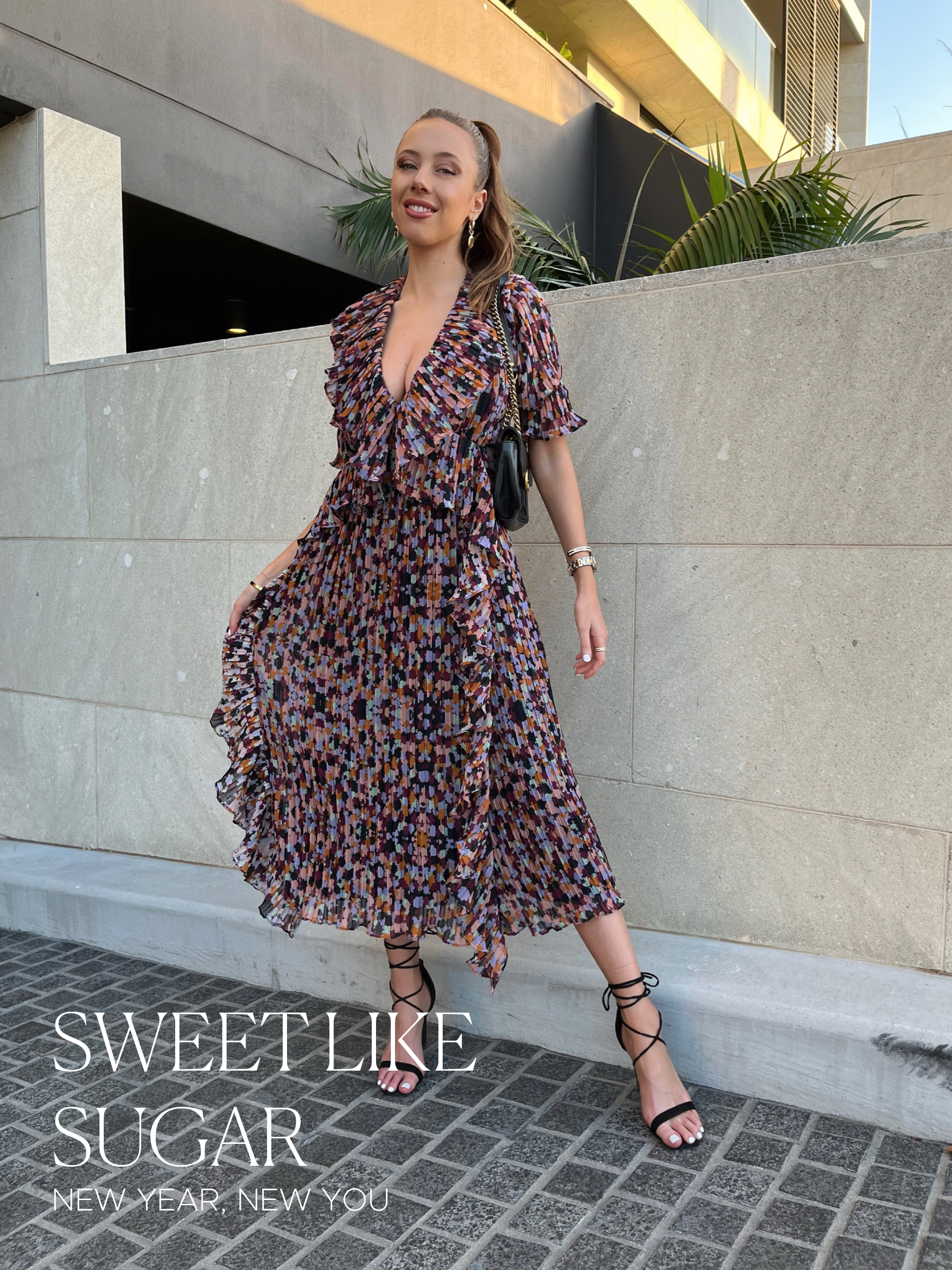 Sweet sugar midi sales dress talulah