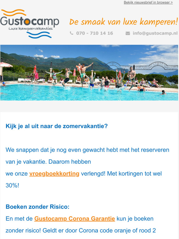 Boeken met Corona-garantie......met dikke korting!