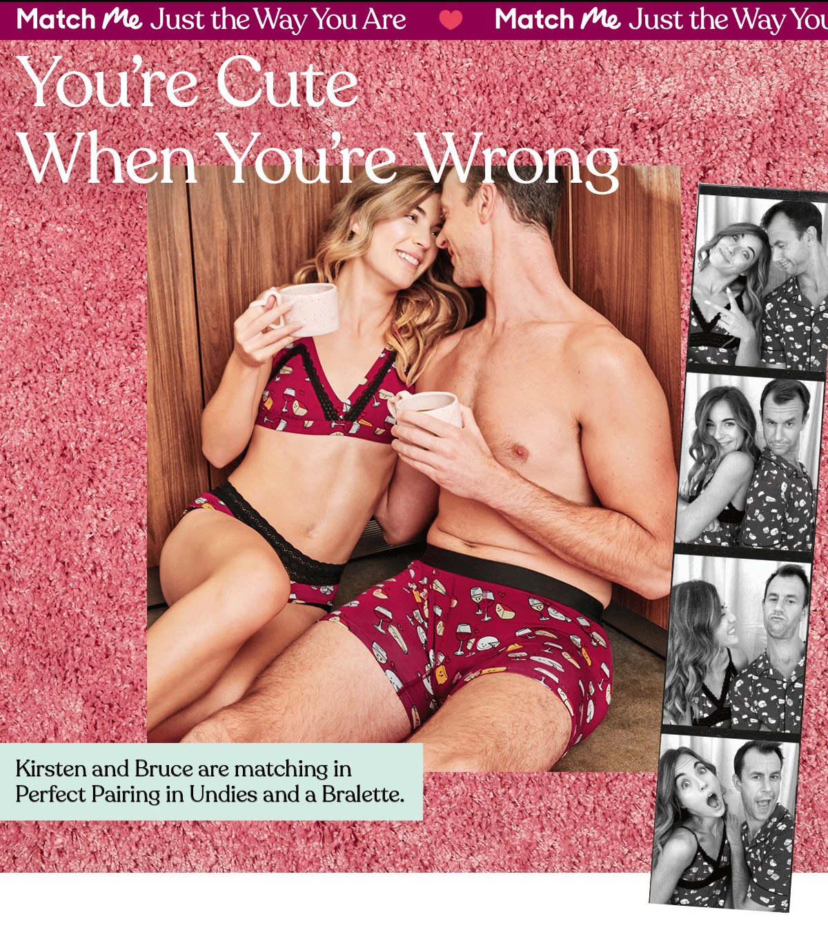 Our V-Day Gift To You: 25% Off Sitewide on Matching Pairs ❤️ - Me Undies