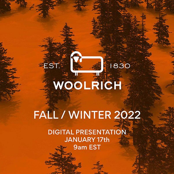 Fall / Winter 2022. Digital Presentation. January 17th 9 am EST.