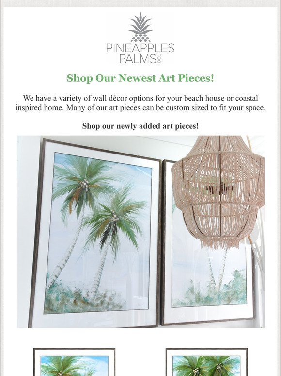 Newly Added Coastal Art! Shop These Pieces!