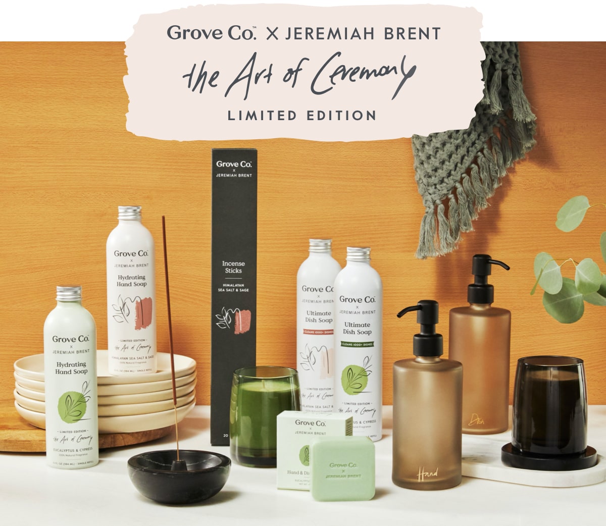 Jeremiah Brent Launches Home Essentials Collection With Grove Collaborative