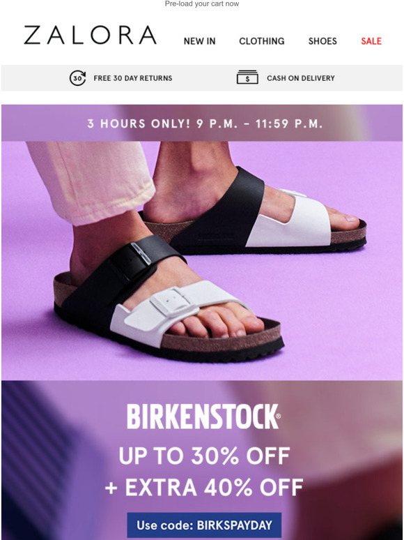 birkenstock free delivery code