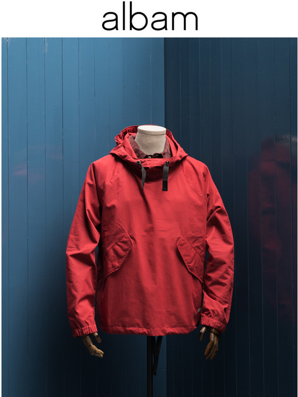 albam drift nylon parka