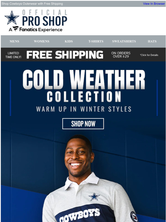 Dallas Cowboys Pro Shop - The annual sample sale is 