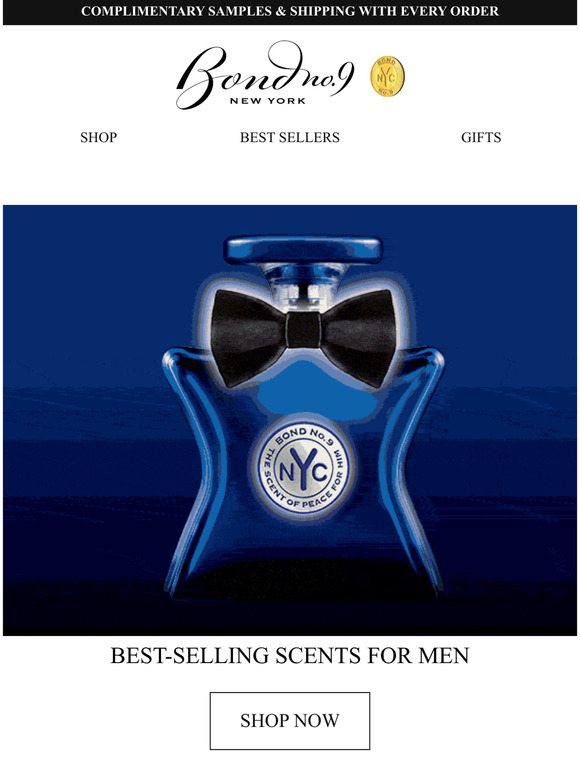 bondno9 BestSelling Men's Scents for 2022 Milled